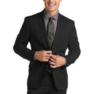 NWT Men's KENNETH COLE Reaction‎ Ready Flex Suit Jacket Black | Size 44R 37W